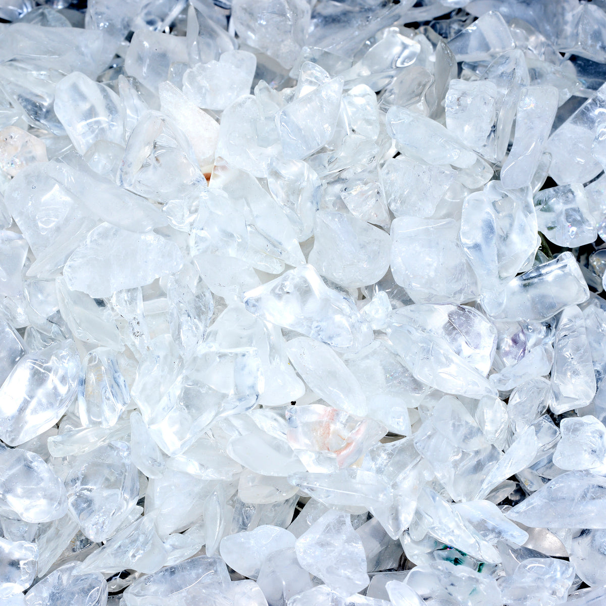 Clear Quartz Crystal Chips 100GM — earthYARD