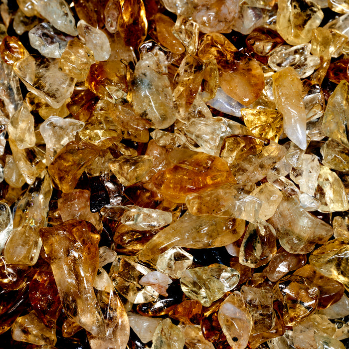 Citrine Crystal Chips - 100GM