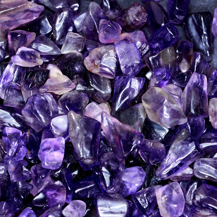 Amethyst Crystal Chips - 100GM